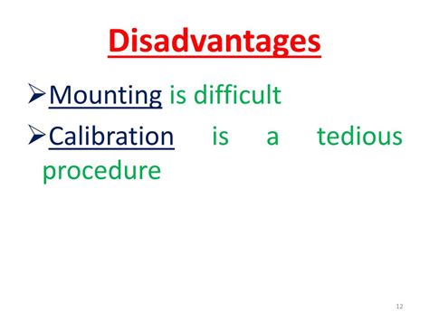 disadvantages of load cells